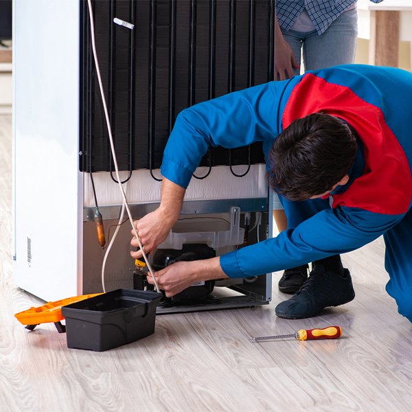 how much do you charge for refrigerator repair services in Sedgewickville MO